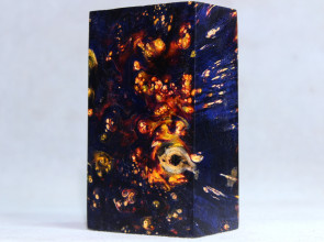 Stabilized Maple Burl Wood Mod Block